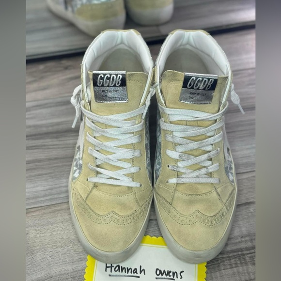 Golden Goose Swarovski crystal heart pattern Midstars — size 40 (US 10) // $1795 - Picture 5 of 14